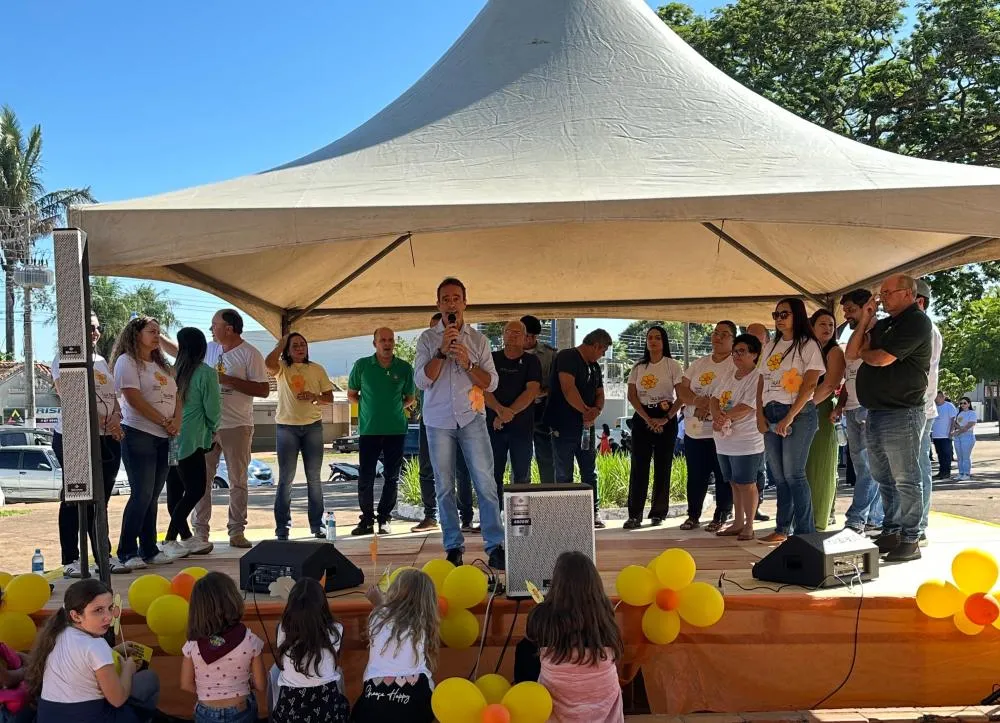 Prefeitura de Rio Verde realiza Caminhada Maio Laranja em defesa das crianças e adolescentes