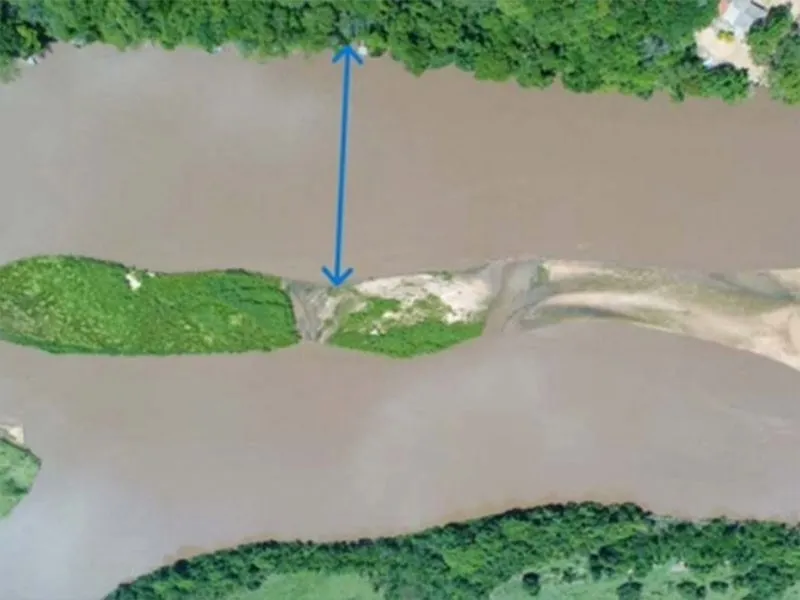 Construção irregular às margens do Rio Taquari leva MP a abrir inquérito em Coxim