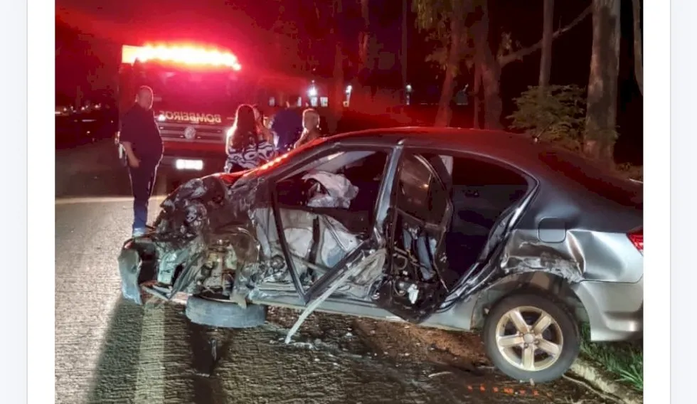 pessoas ficam feridas em acidente envolvendo 3 veículos entre Fátima do Sul e Dourados