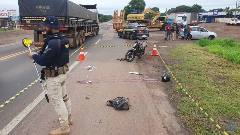 Mais um morador de Coxim perde a vida em acidente na BR-163