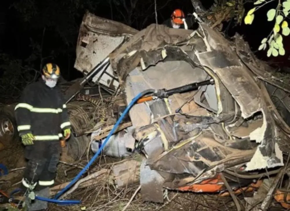 Motorista morre em grave acidente na MS-215, em Pedro Gomes