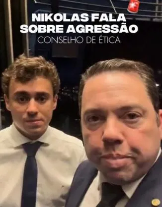 Rodolfo Nogueira diz que Camila Jara ‘não vai ficar impune’ sobre empurrão a Nikolas Ferreira