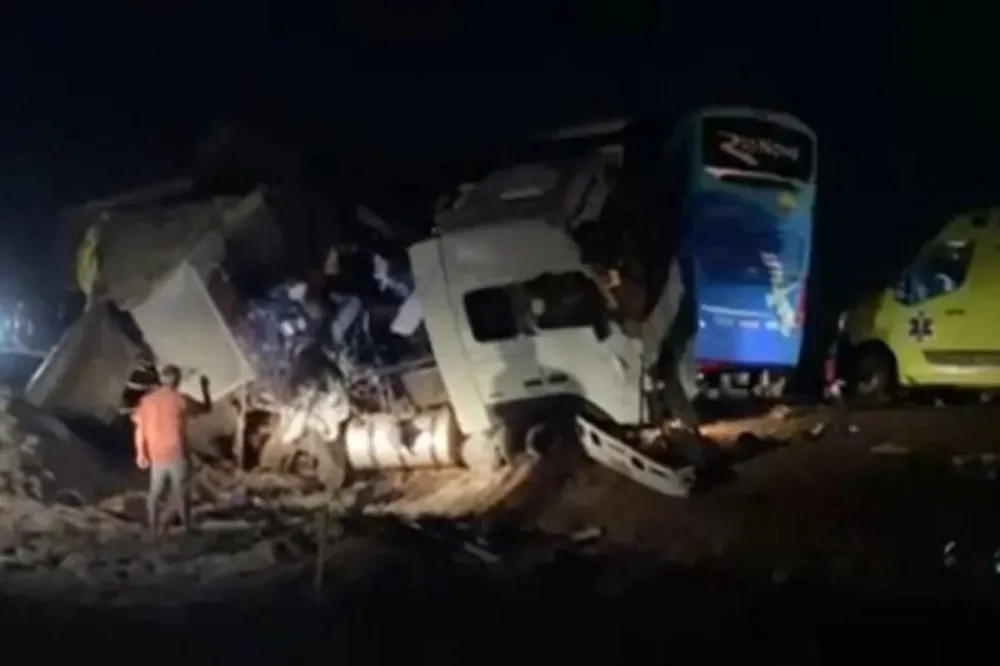 Acidente na BR-163 deixa 11 mortos e 46 feridos em Lucas do Rio Verde