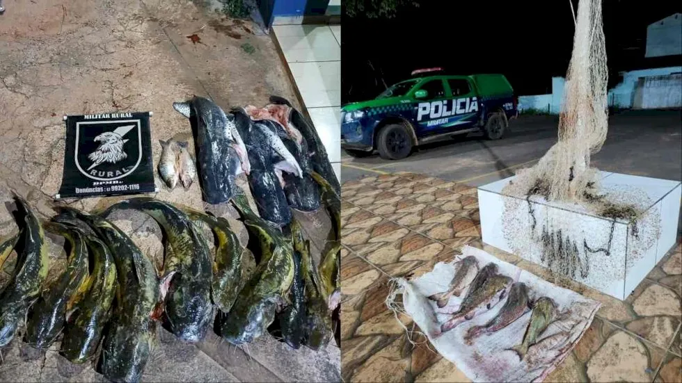 Operação Piracema: Cinco são autuados com 116 kg de pescado em MS