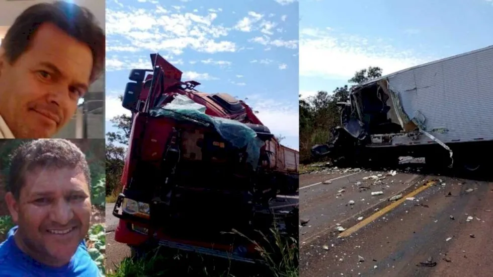 Motorista foi lançado para fora de carreta em acidente com duas mortes na BR-262