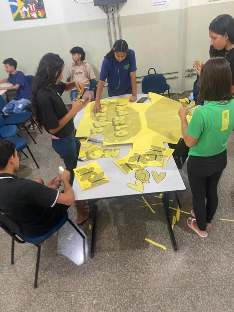 Escola Thomaz Barbosa Rangel realiza atividades do Setembro Amarelo com alunos