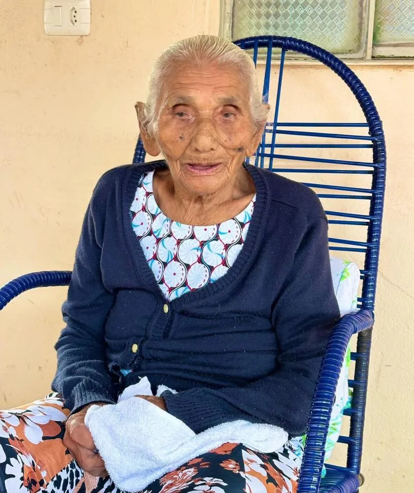 Dona Santinha, moradora mais longeva de Rio Verde, falece aos 113 anos