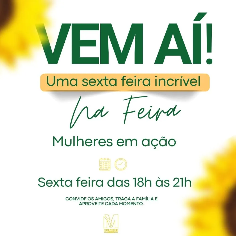 Feira “Mulheres em Ação RV” vai movimentar Rio Verde nesta sexta-feira, 12 de setembro