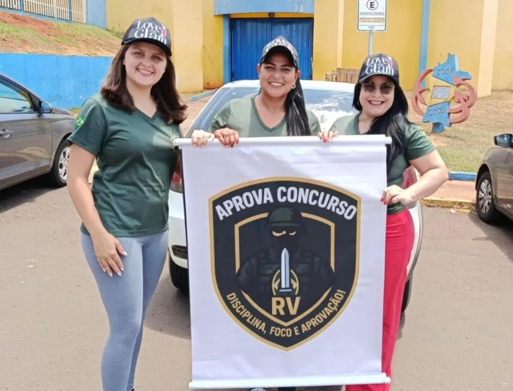 Professoras de Rio Verde de Mato Grosso dão exemplo de determinação e fazem concurso da Guarda Municipal de Costa Rica