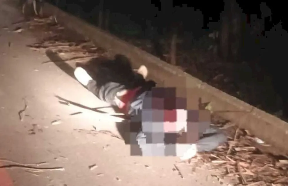 Corpo algemado e com sinais de execução é encontrado em rodovia de MS na fronteira