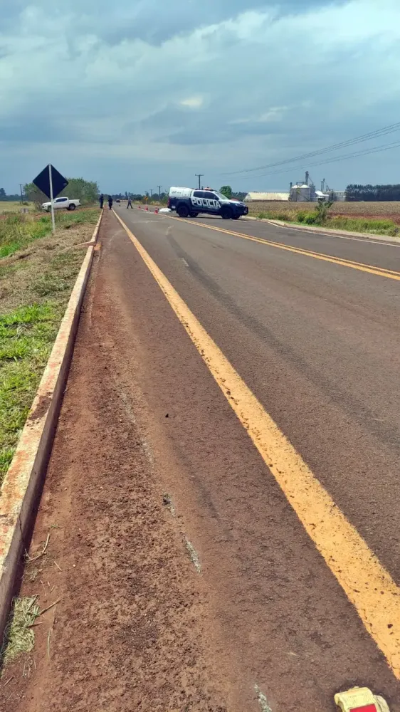 Acidente na MS-430 deixa jovem morto e três feridos em São Gabriel do Oeste