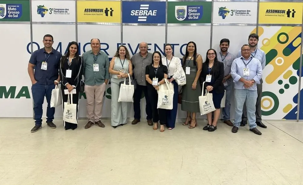 Prefeito Réus Fornari e secretários buscam inovação para Rio Verde no 3º Congresso dos Municípios de Mato Grosso do Sul