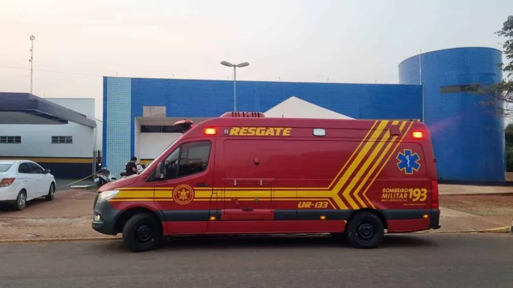 Motociclista de 19 anos sofre graves lesões em acidente na madrugada deste sábado, em São Gabriel