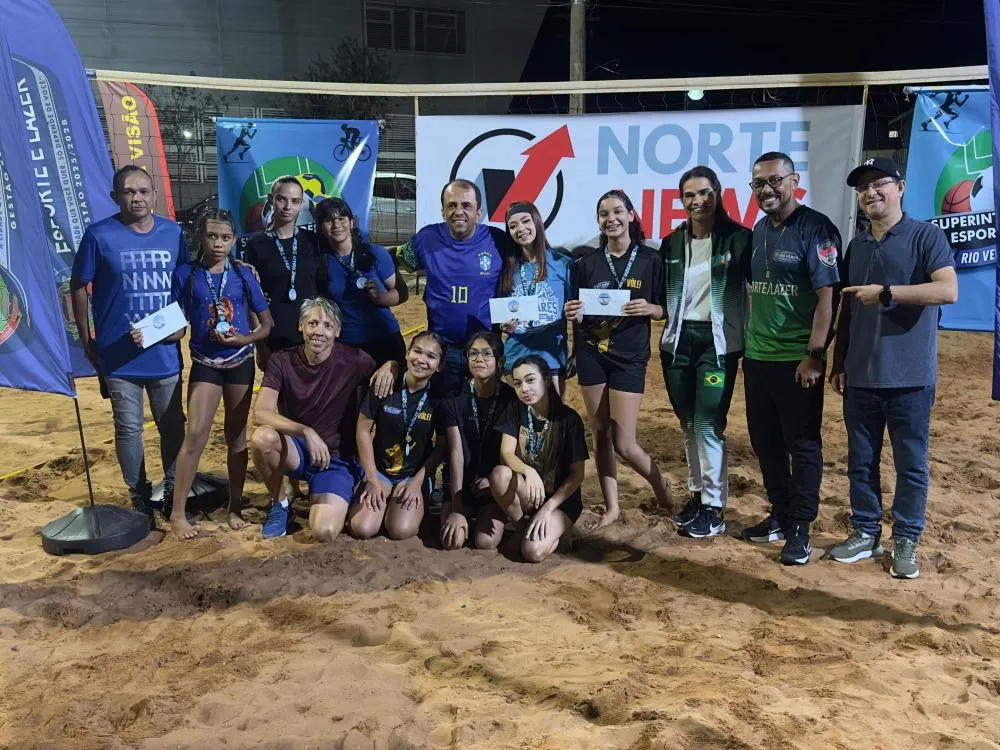 1° Torneio O Norte News de Vôlei de Praia movimenta categoria de base feminina em Rio Verde