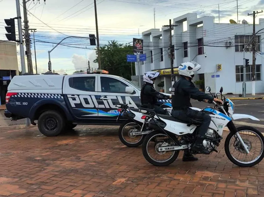 Jovem de 18 anos sem habilitação tenta fugir da PM e é detido após perseguição em Rio Verde de Mato Grosso