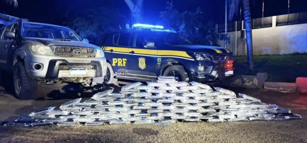 Homem que saiu de Corumbá é flagrado com mais de 100 kg de pasta base que seria entregue em Rio Verde 