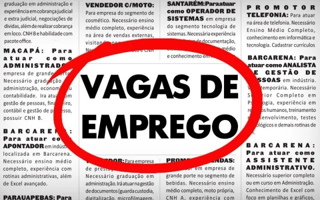 Casa do Trabalhador em Rio Verde abre diversas vagas de emprego em diferentes áreas nesta sexta-feira, 28 de novembro