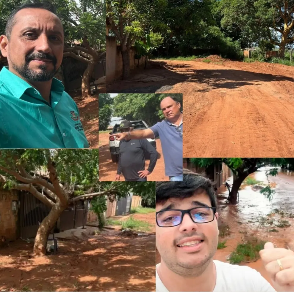 Secretaria de Obras Realiza Ação Paliativa no Jardim Vaticano Atendendo Pedido dos Vereadores Joanes Pimentel e Yhgor Chagas
