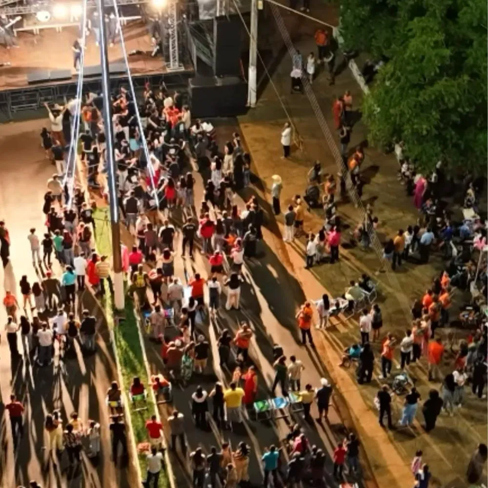 Marcha para Jesus 2025 mobiliza Rio Verde em grande ato de evangelização