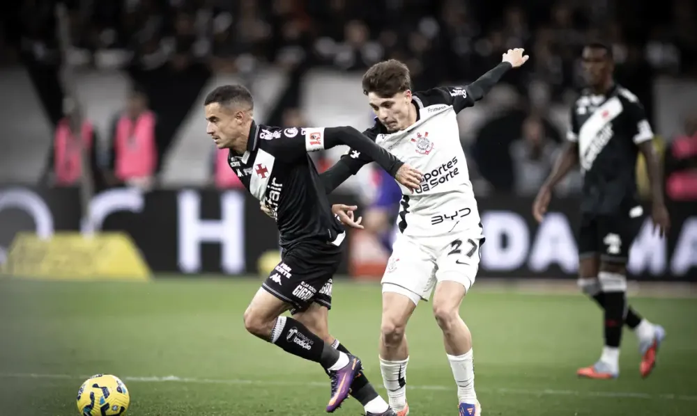 Vasco e Corinthians se enfrentam às 17h neste domingo pela final da Copa Brasil