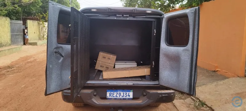 PC recupera bombas de poço artesiano e quadros de distribuição de energia furtados
