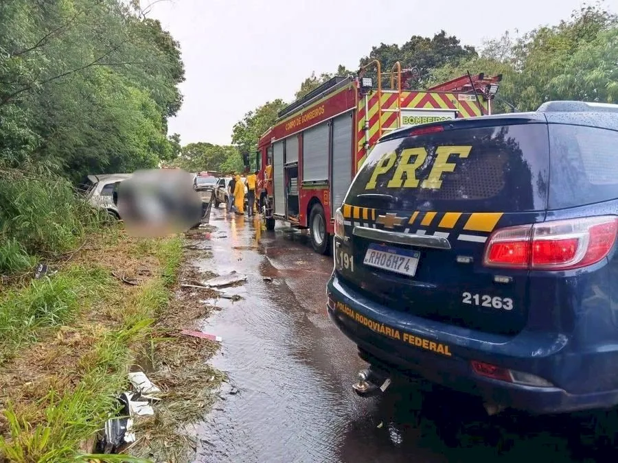 Moradoras de Ivinhema se envolvem em grave acidente de trânsito no PR; uma delas morreu no local