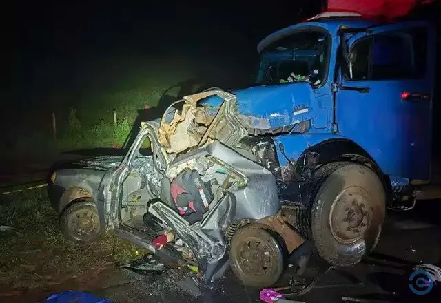 Menina de 4 anos, pais e avó morreram em acidente na MS-306 em Cassilândia