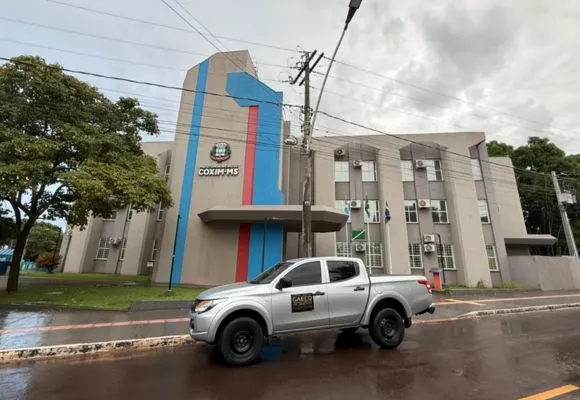 Gaeco amanhece na Prefeitura de Coxim