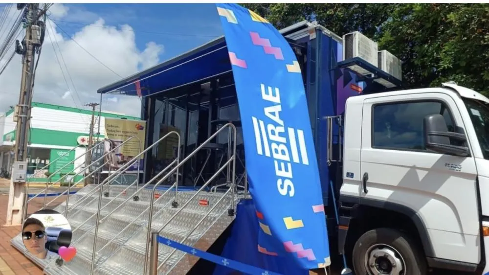 Sebrae Móvel oferece atendimentos gratuitos a empreendedores em Rio Verde de Mato Grosso
