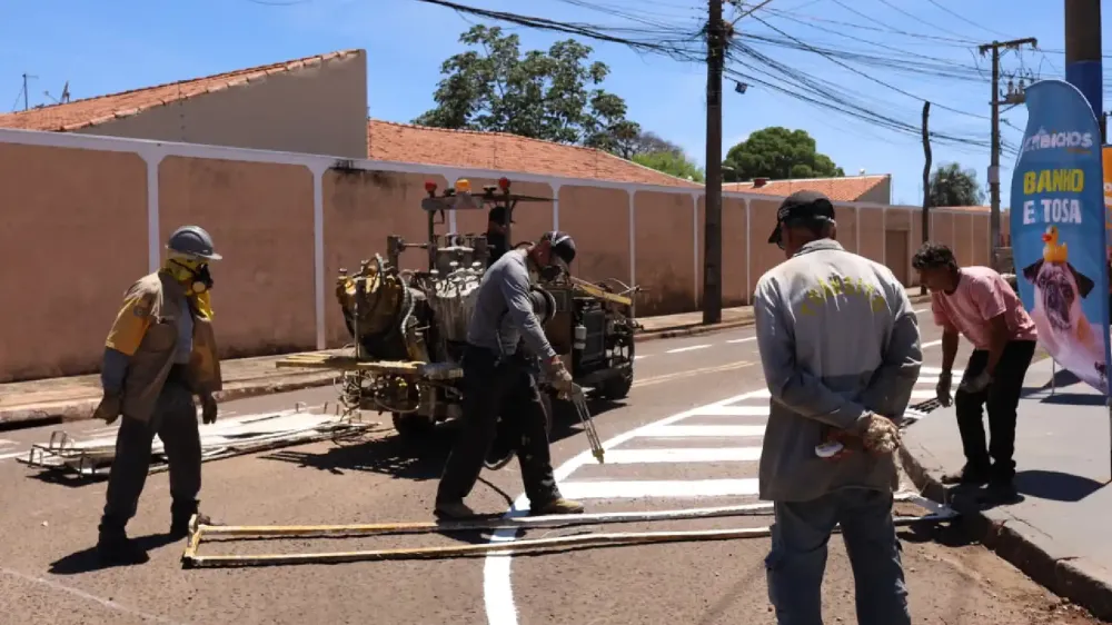Rio Verde de MT está entre os municípios contemplados com investimento de R$ 3,4 milhões em sinalização viária