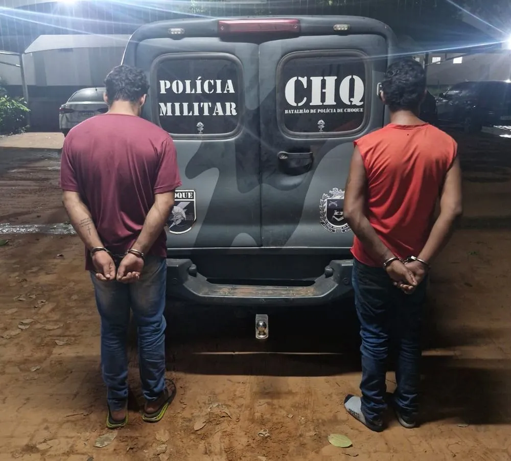 Polícia Militar desarticula quadrilha suspeita de crimes na região norte; um morto e dois presos