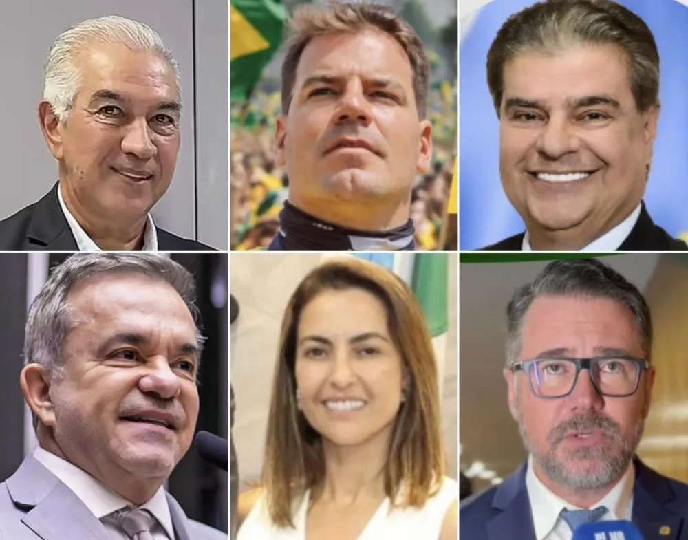 Pesquisa para o Senado aponta Reinaldo na liderança, seguido por Contar e Nelsinho