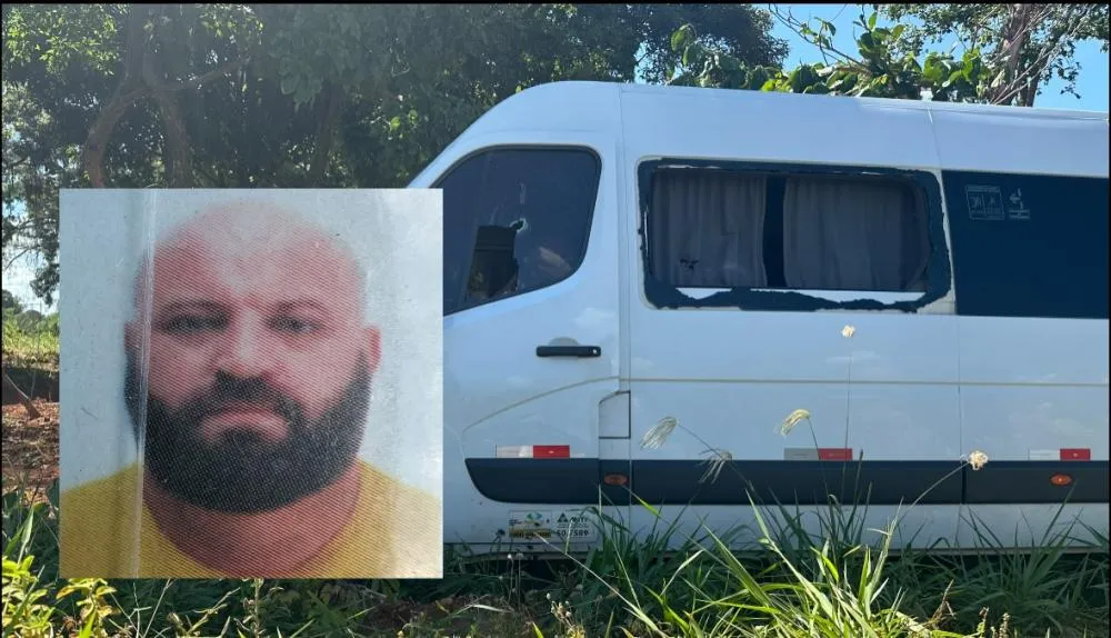 Jardim : Motorista de van é executado com tiro de 12 nesta tarde (9)