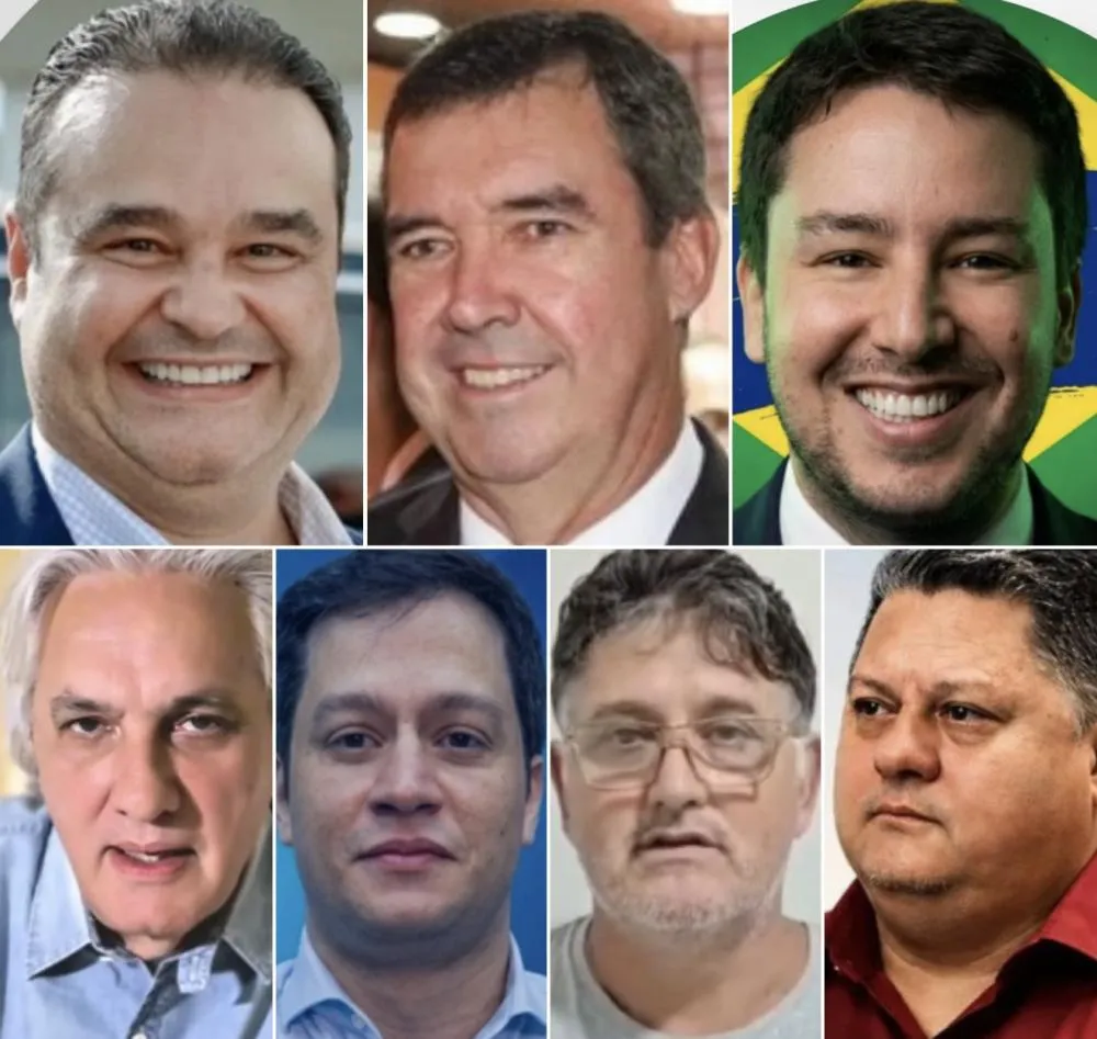 Riedel lidera pesquisa e concorrentes brigam por segundo turno , na margem de erro