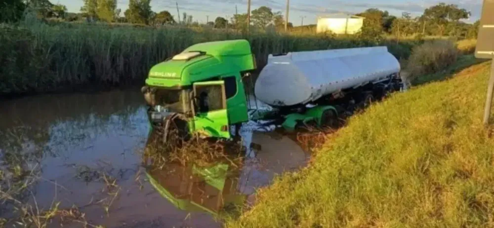 Caminhoneiro de Terenos morre em acidente na BR-163 no Mato Grosso