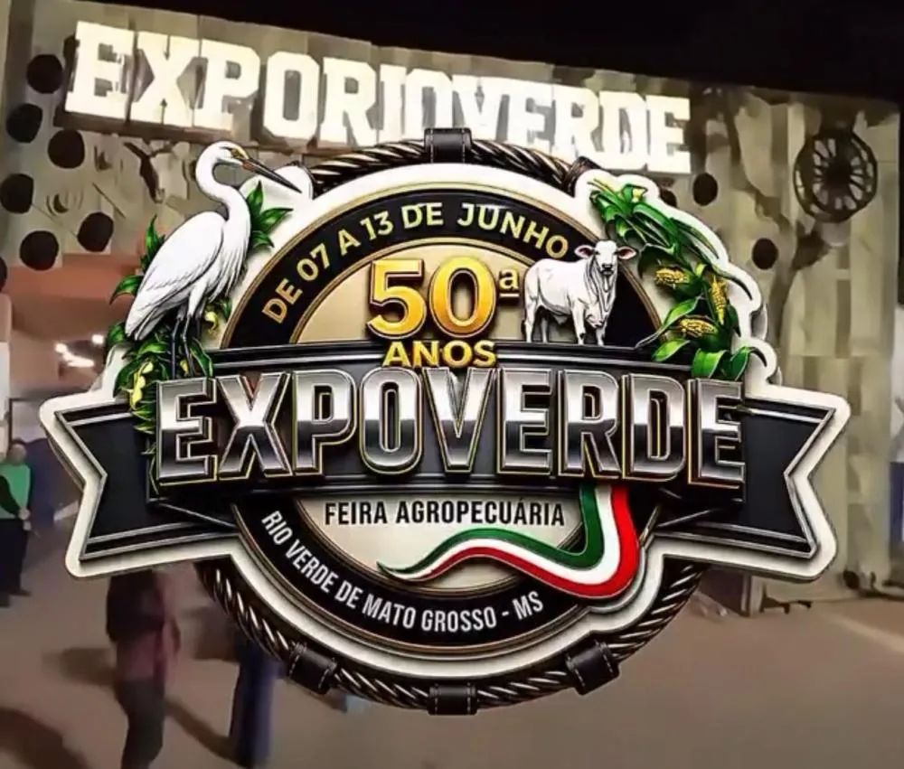 Expoverde 50 Anos é confirmada e promete edição histórica em Rio Verde (MS)