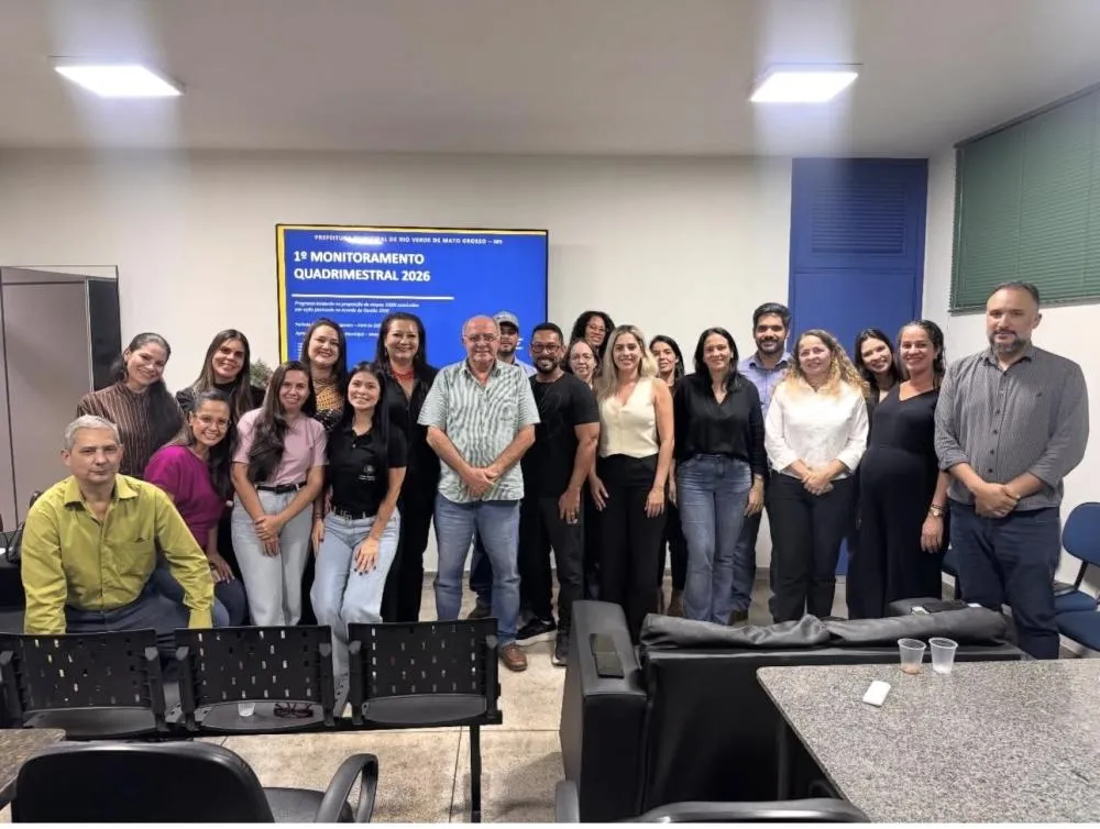 Prefeitura de Rio Verde realiza reunião de monitoramento para fortalecer ações da gestão municipal