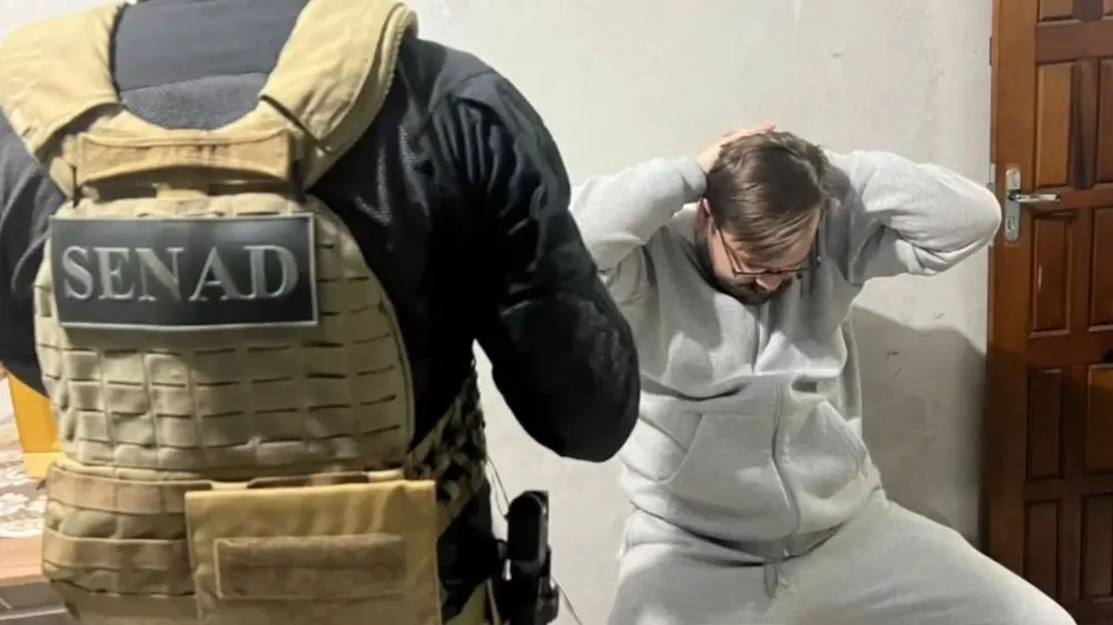 Brasileiro responsável pelo tráfico de cocaína é capturado no Paraguai