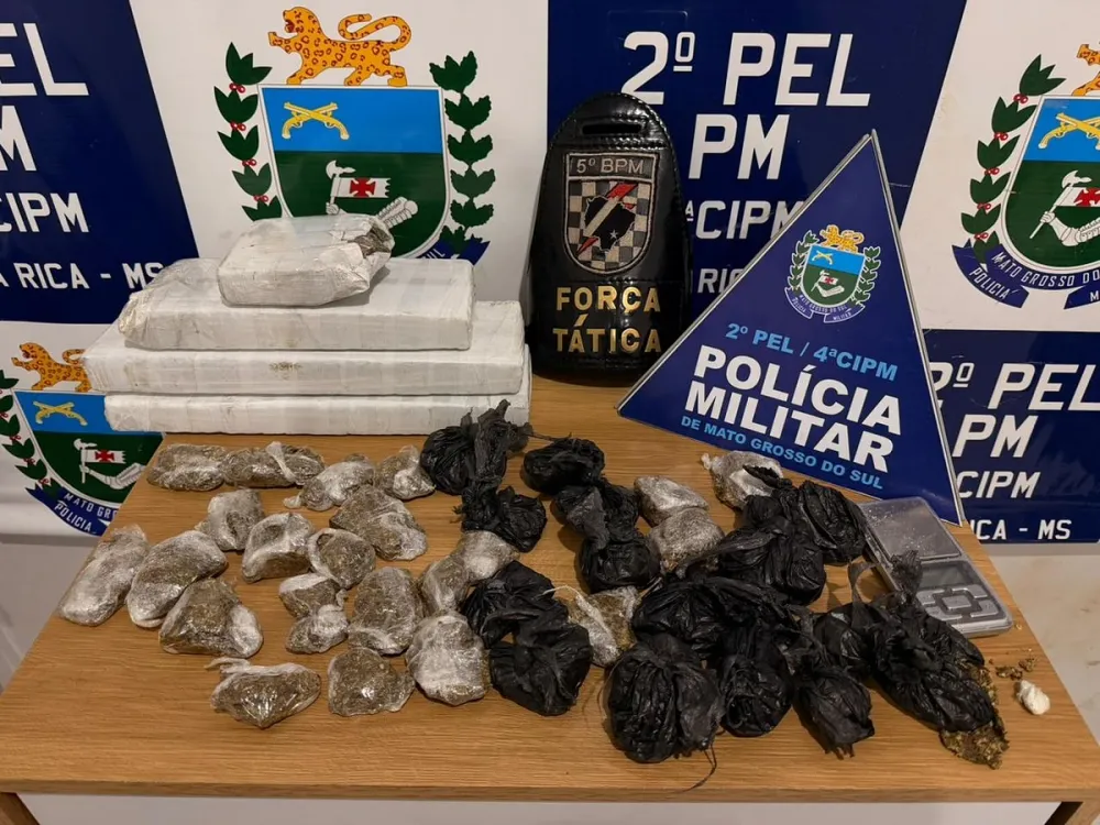 Operação da PM resulta em prisões por tráfico, associação e contrabando em Costa Rica