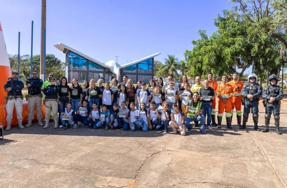 Motiva Pantanal encerra Maio Amarelo com blitz educativa e ação de conscientização em Rio Verde (MS)