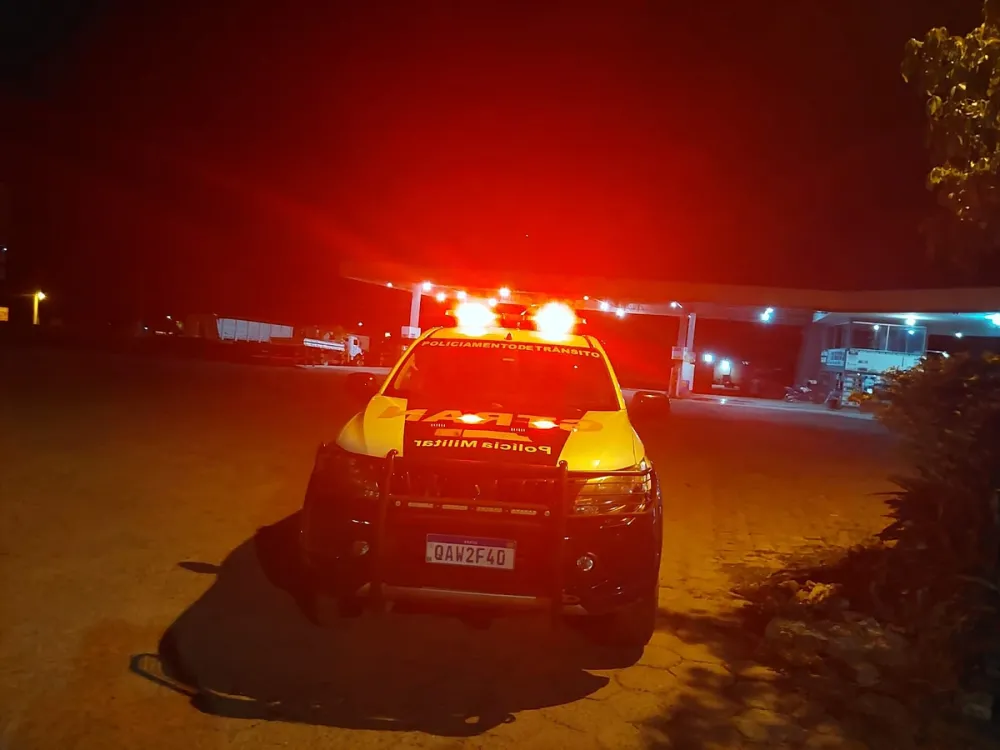 Motorista foge de blitz com bebê sem cadeirinha e é detido após perseguição em Coxim