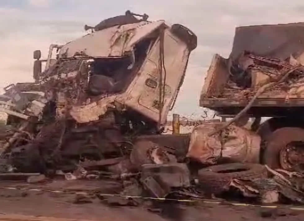 Ultrapassagem em local proibido seria causa de acidente com morte na BR-163, em Bandeirantes