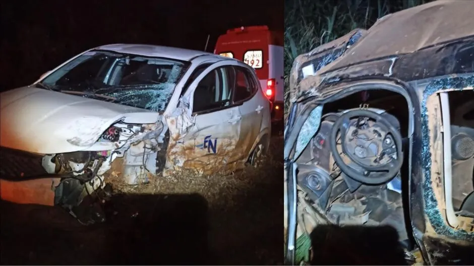 Batida entre veículos deixa uma pessoa morta na BR-262, em Terenos