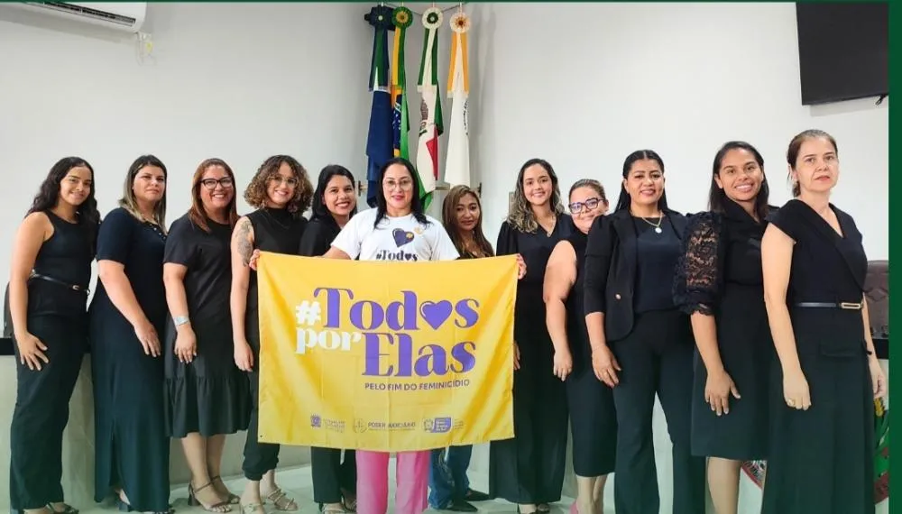 Câmara de Rio Verde de MT/MS se une à campanha #TodosPorElas pelo fim da violência contra a mulher