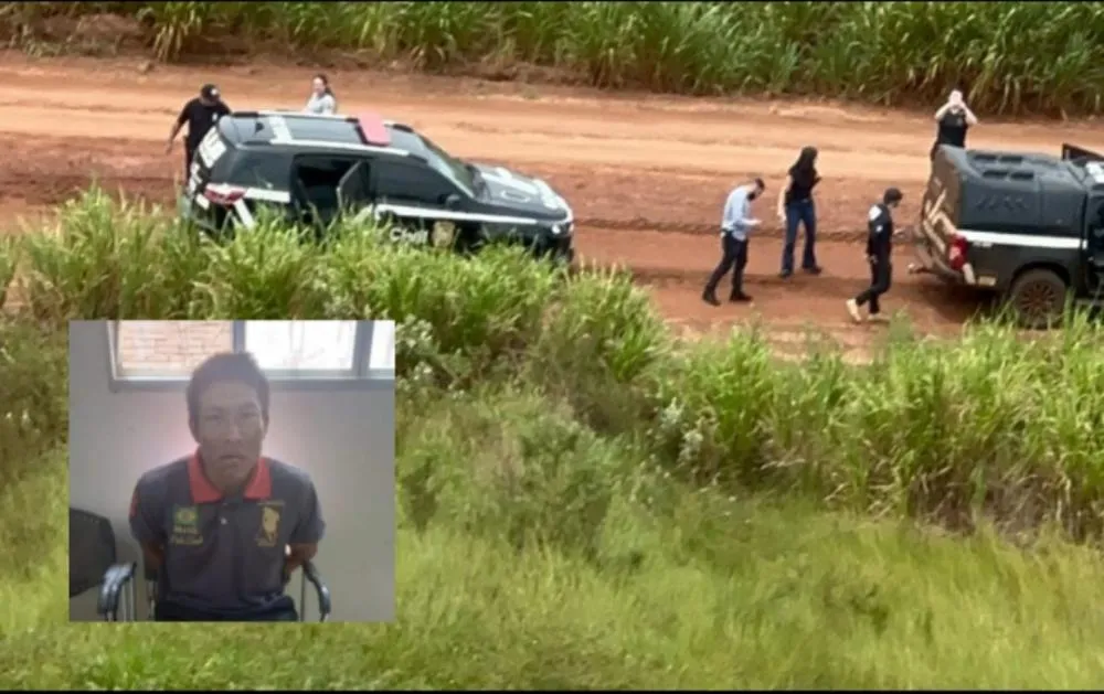 Foragido por matar esposa em frente ao filho é capturado em Caarapó (vídeo)