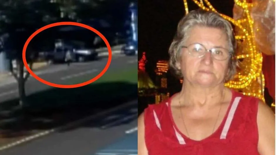 Câmera registrou motorista passando por cima de idosa na Avenida Mato Grosso