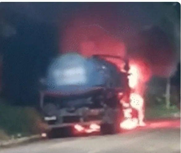 Caminhão de ex-marido que matou empresária a tiros é incendiado