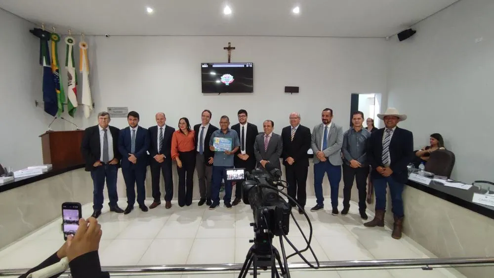 Paulo Sérgio Rodrigues Junior é Homenageado pela Câmara Municipal de Rio Verde