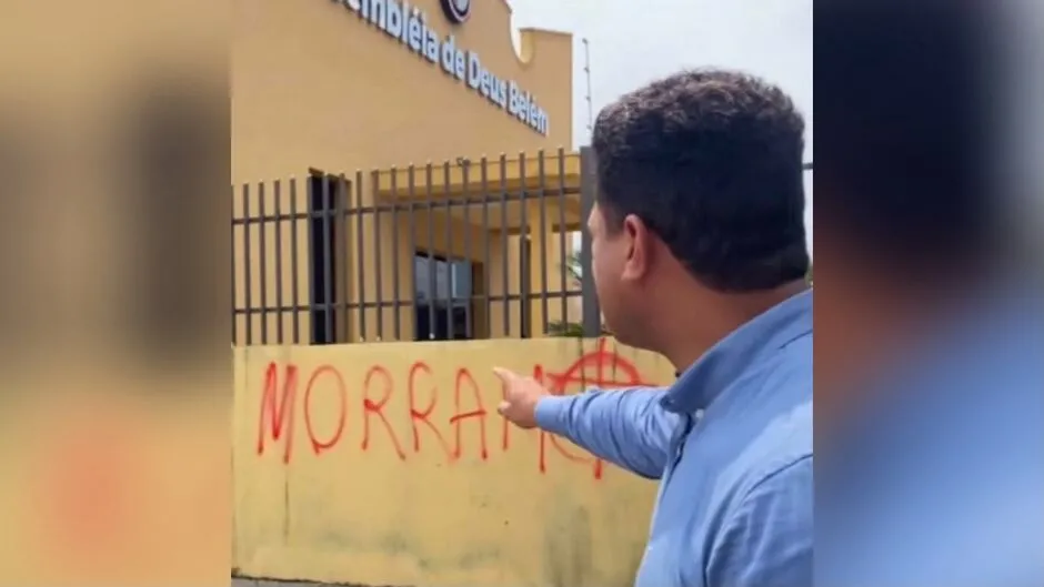 Conselho de Pastores repudia pichação contra cristãos em igreja de Dourados 