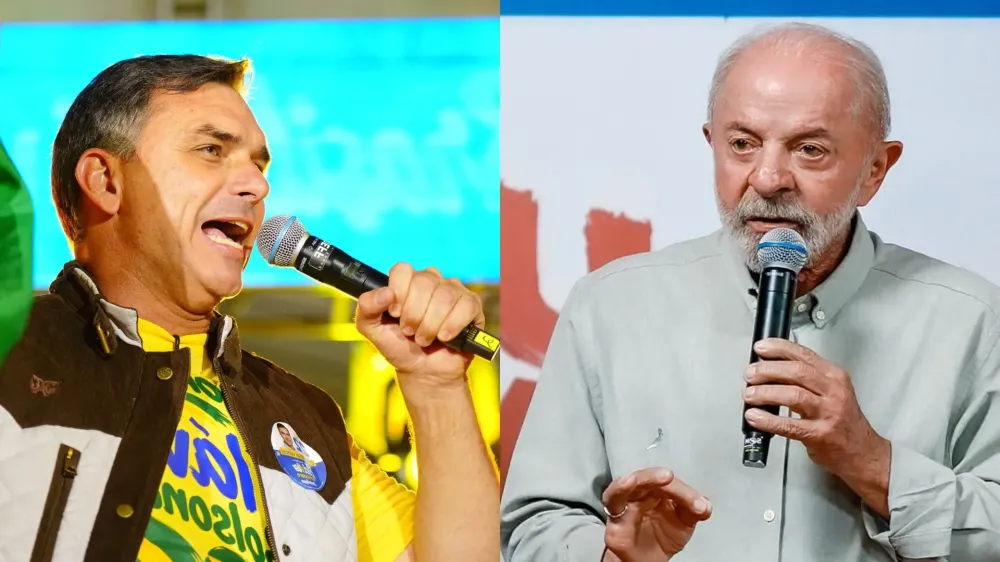 Flávio tem 52% dos votos válidos, e Lula, 48%, diz RealTime Big Data
